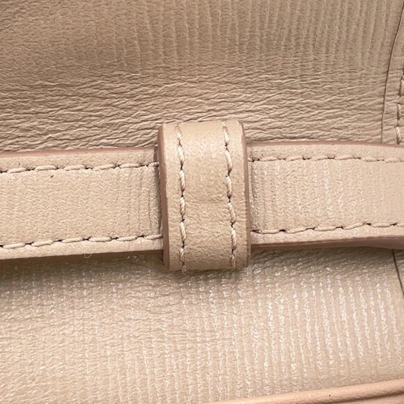 PRADA Vitello Move Chain Wallet Leather Beige 1BP290 - Picture 13 of 15